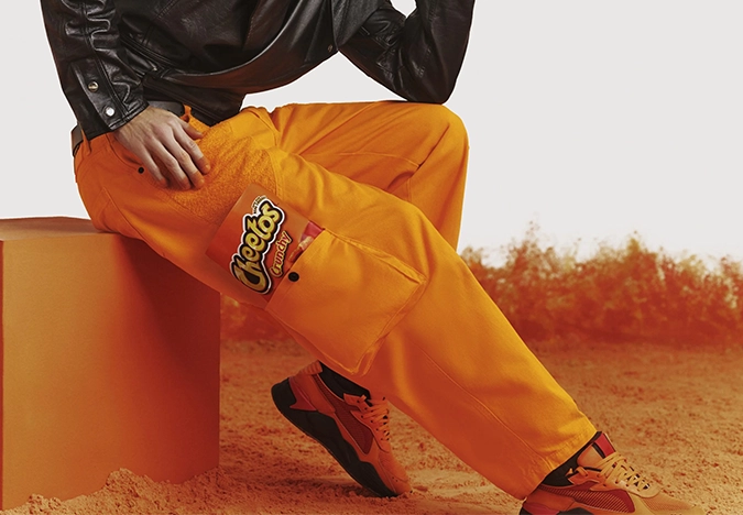 Cheetle-covered fingers? BBDO’s Cheetos Pants double up as a towel image